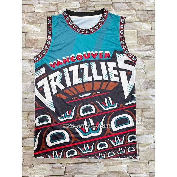 Ja Morant NO 12 Camiseta Memphis Grizzlies Mitchell & Ness Big Face Verde2